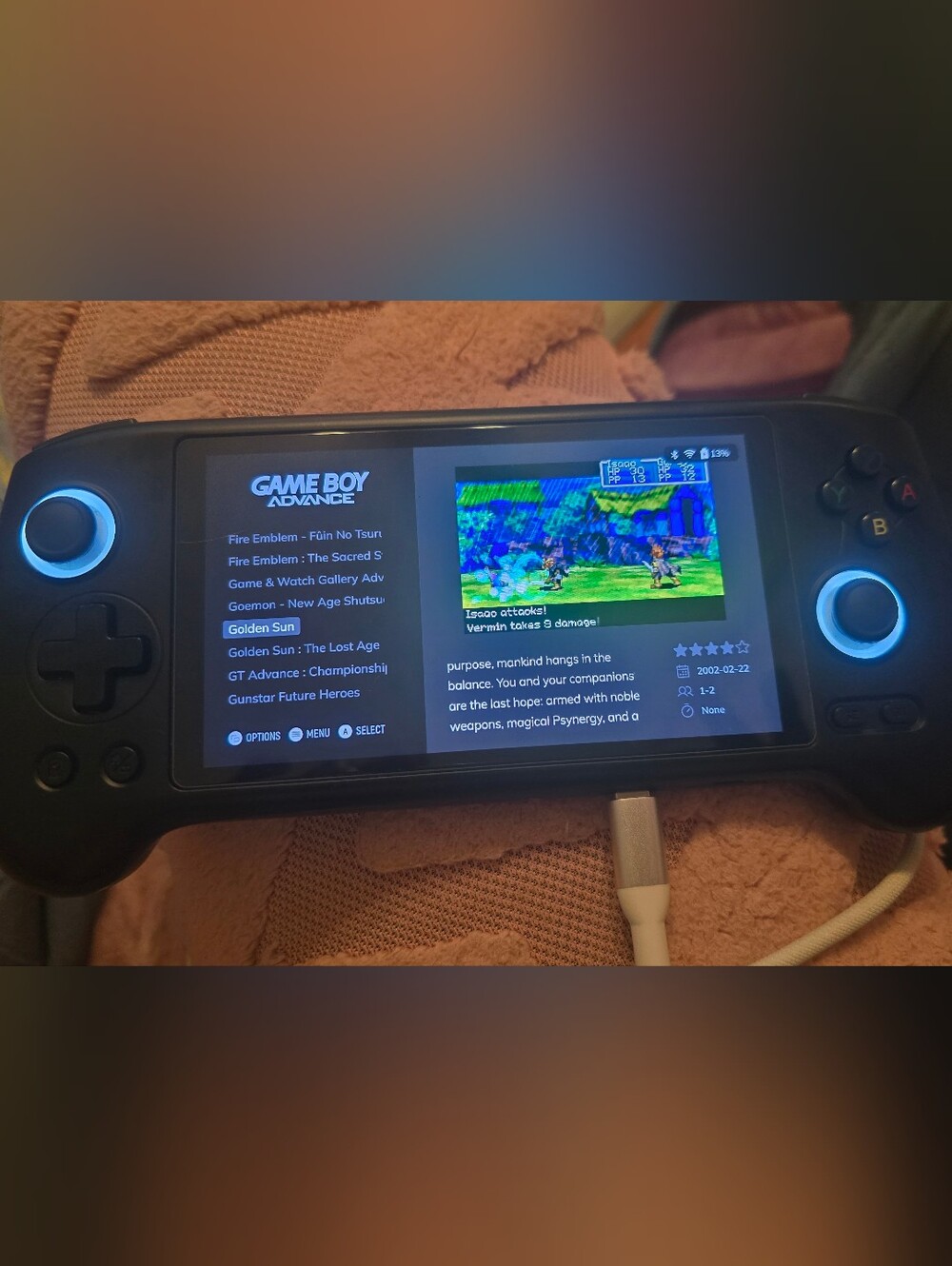 ANBERNIC RG556 Black AMOLED Handheld + Box + Accessories – Ready to Play - Picture 3 of 7